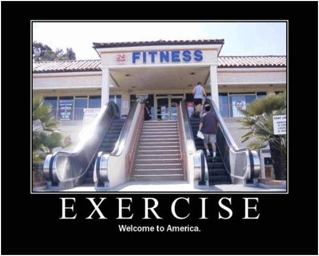 exercise demotivational poster