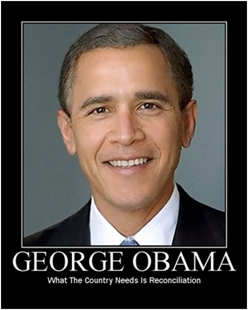 george obama demotivational poster