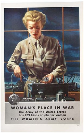 womans place in war