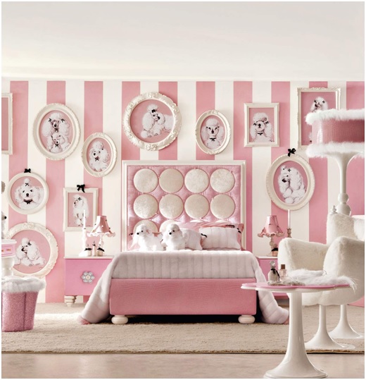 pink bedroom design