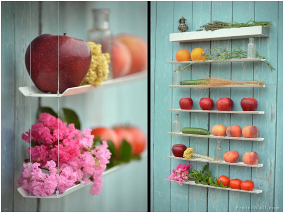 A Fruit and Vegetable Wall