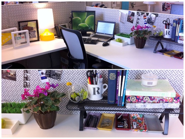 A Patterned Fabric for a Cubicle Wall