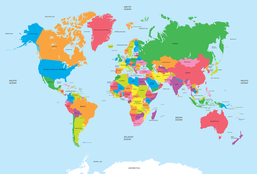 The Political World Map