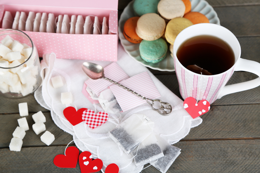 Heart Shaped Tea Bag Tags