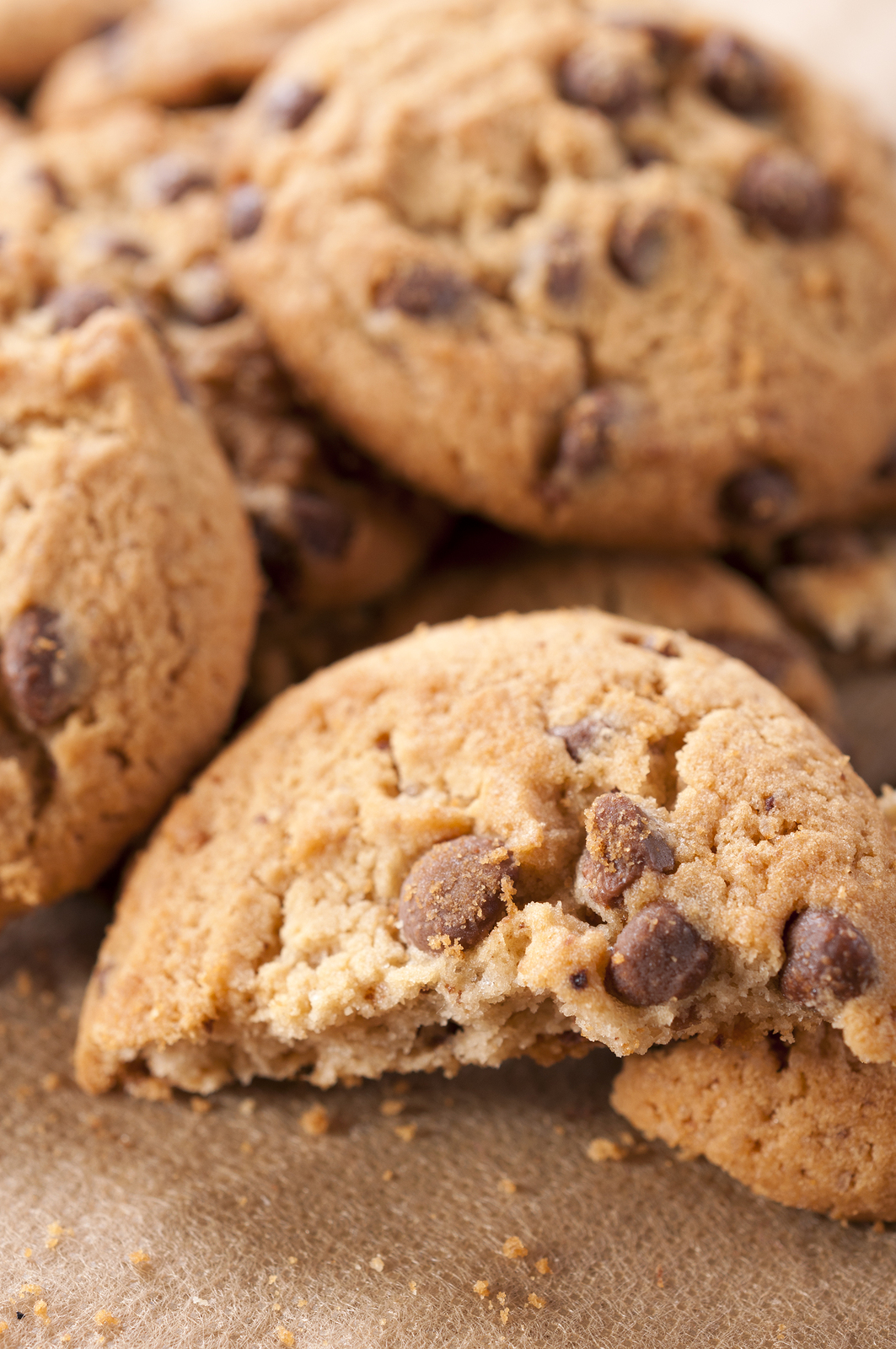 Macro Shooting of Biscuits