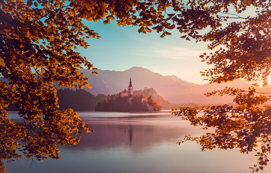 Slovenia at Sunrise