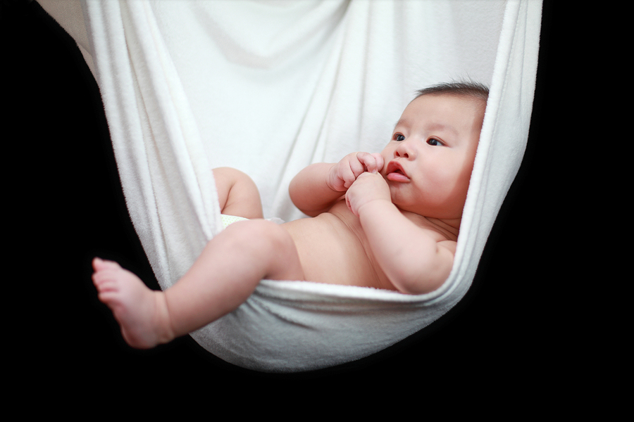 A Baby in a Hammock