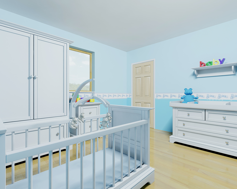 A Blue Baby Room