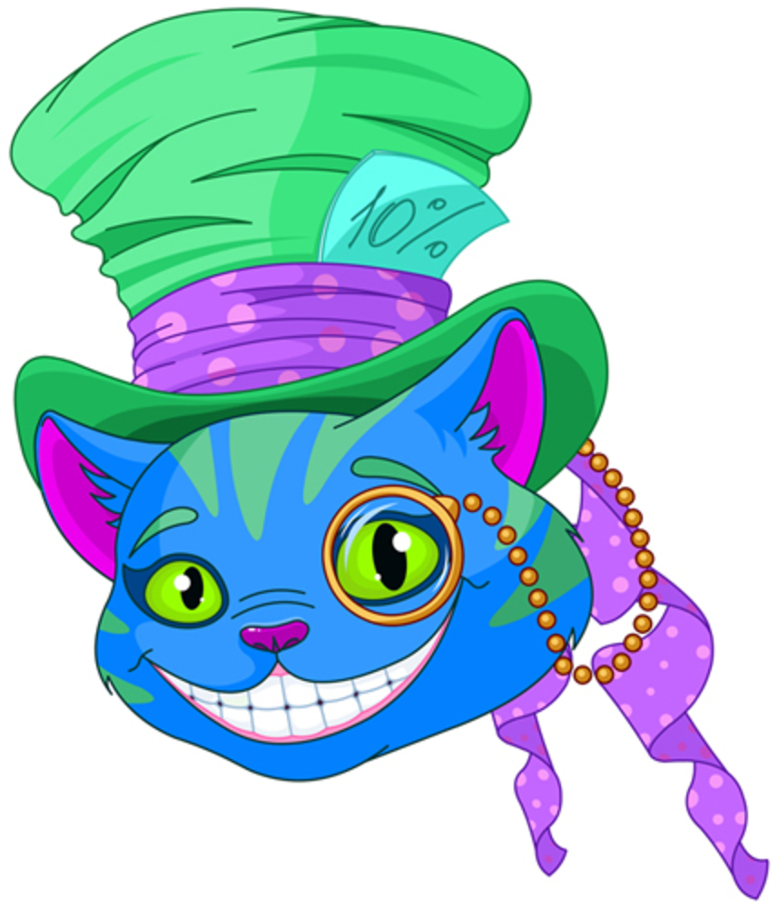 A Cheshire Cat Poster