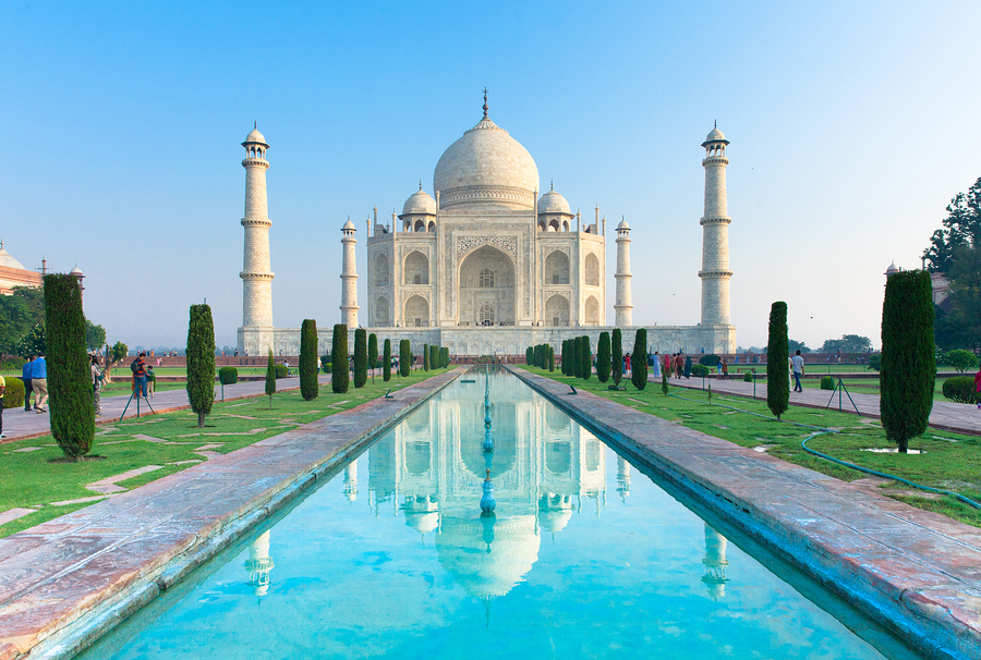 A Taj Mahal India Poster
