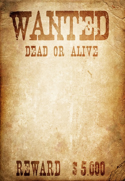A Wanted Poster Template