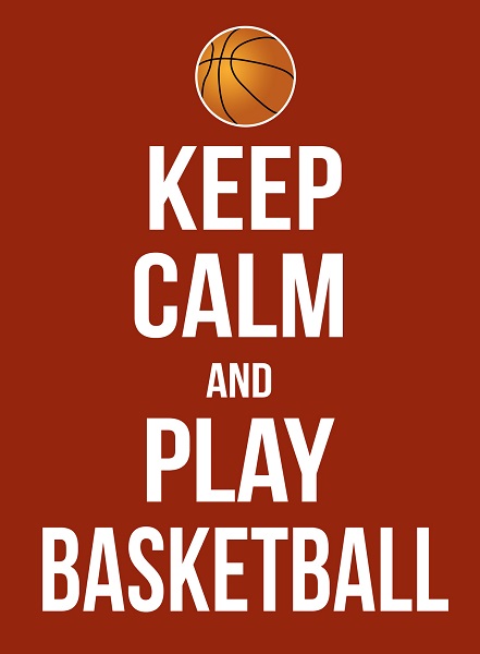 A Keep Calm Sports Poster