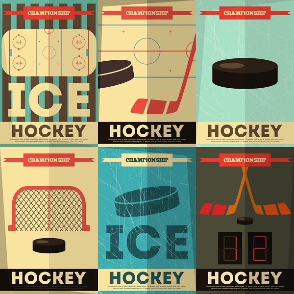 A Vintage Hockey Poster