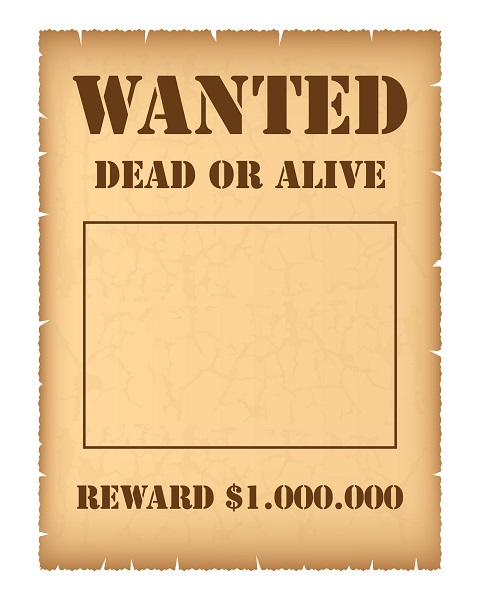 A Wanted Poster Template