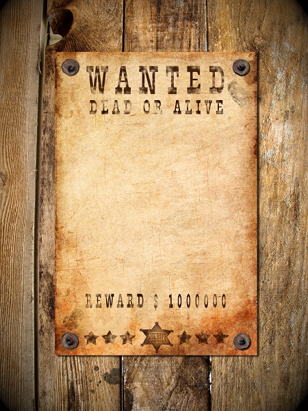 An Old Wanted Poster