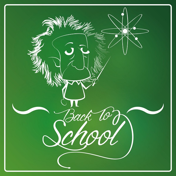 A Back to School Einstein Poster