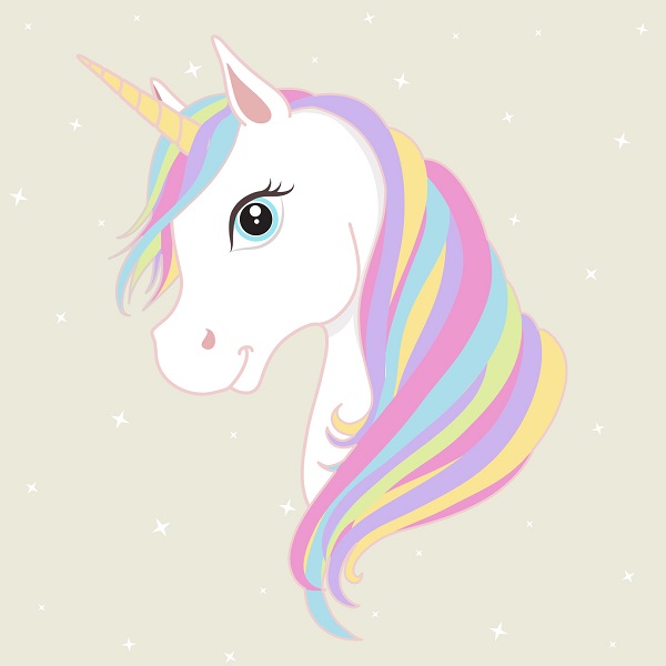 unicorn face clipart - photo #43