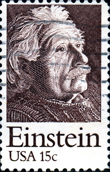 An Einstein Stamp Poster