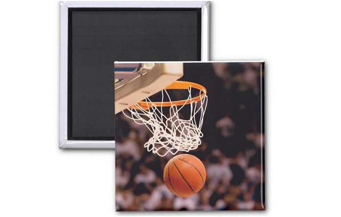 A Basketball Magnet