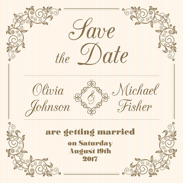 A Save the Date Print
