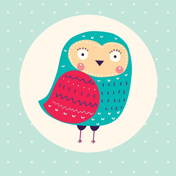 A Funny Owl Print for a Phone Case