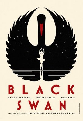 A Black Swan Movie Art Poster