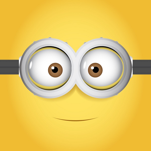 A Funny Print of a Minion's Eyes