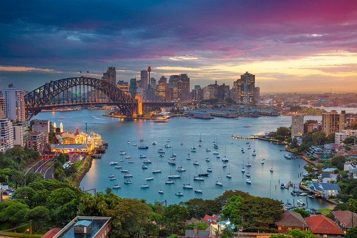 A Sydney cityscape poster