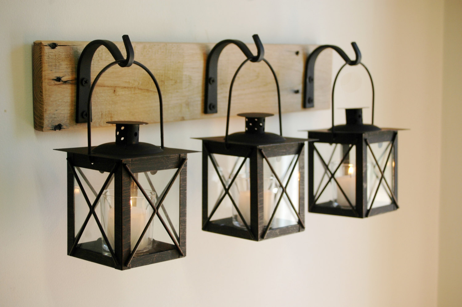 Lantern Candle Sconces