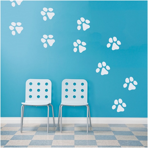 Dog's Paws Wall Sticker