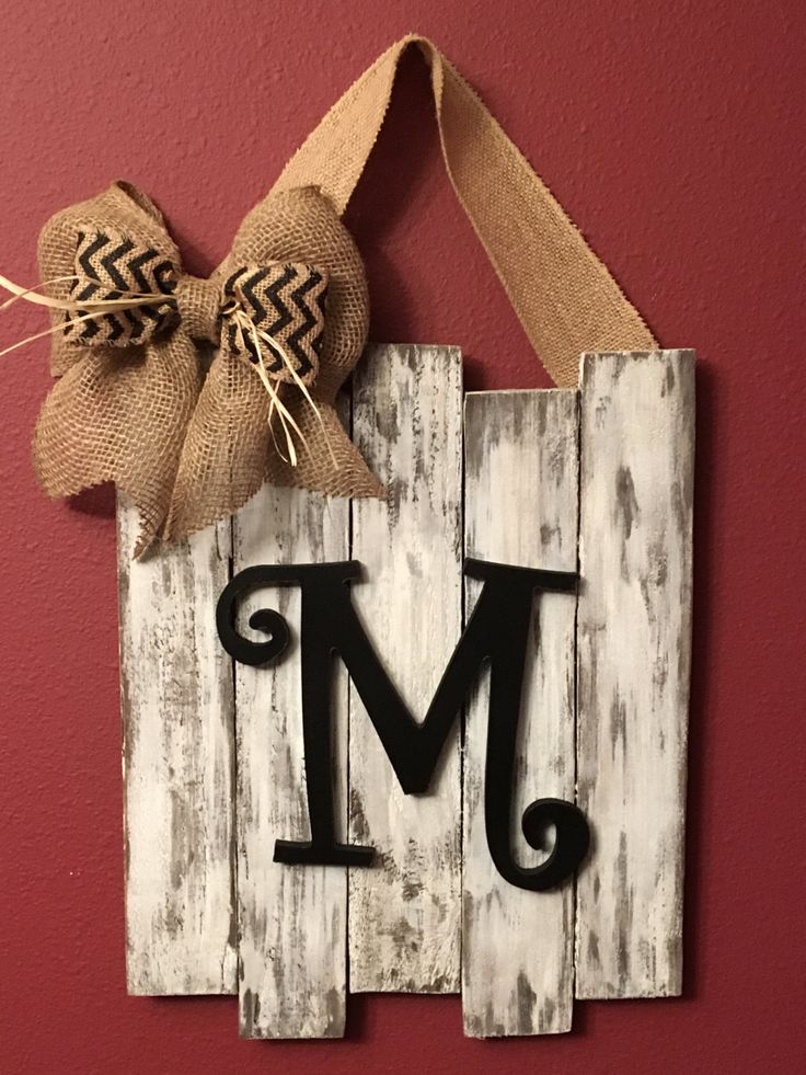 Monogram Wall Art