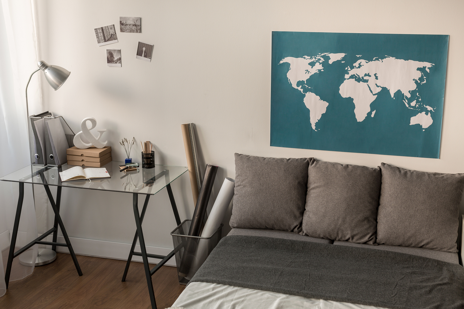 39 Top Photos Maps For Wall Decor - Aliexpress.com : Buy Home Decor Wall Decoration Blue World ...